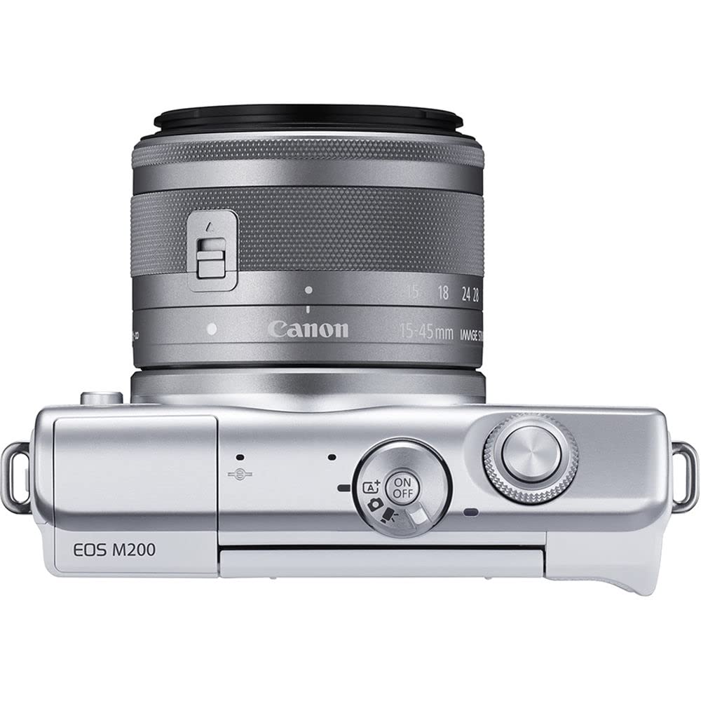 CANON EOS M200　EF-M 15-45mm IS STM Amazon.com : Canon EOS M200 EF-M 15-45mm is STM Kit (Black